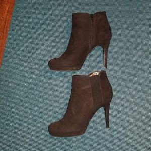 EUC black ankle boots
